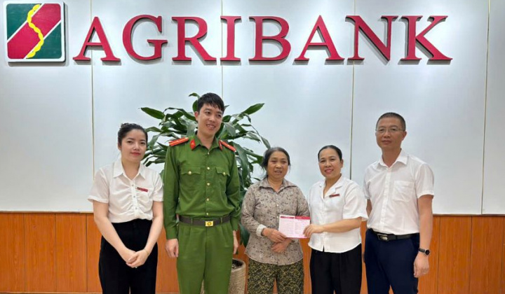 Cán bộ Agribank kịp thời chặn lừa đảo, giữ an toàn tài sản khách hàng