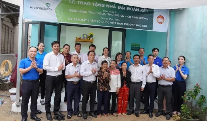 Hành trình sẻ chia của Vietcombank Bình Dương tại TP. Thủ Dầu Một