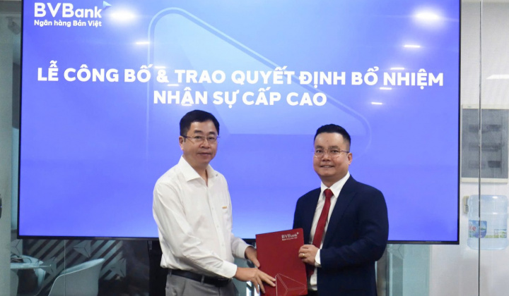 BVBank bổ nhiệm Phó Giám đốc Khối Khách hàng cá nhân