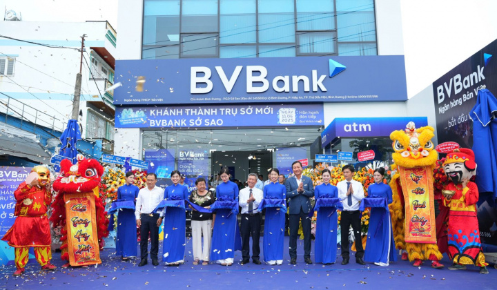 BVBank Bình Dương khánh thành trụ sở mới BVBank Sở Sao