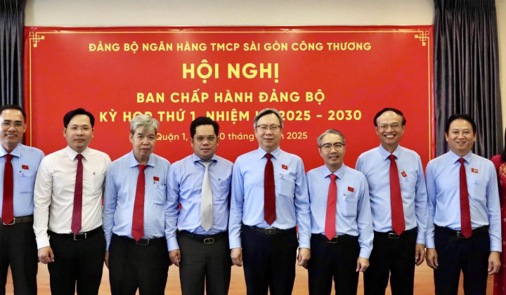 Đại hội Đảng bộ Ngân hàng Thương mại cổ phần Sài Gòn Công thương lần thứ IV, nhiệm kỳ 2025 - 2030