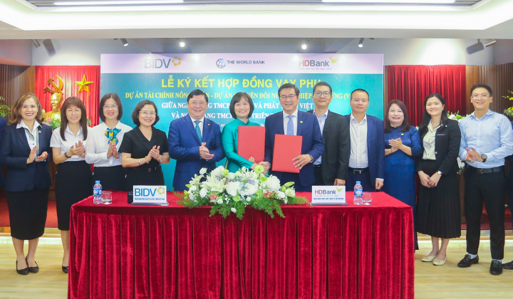 HDBank hợp tác BIDV đưa vốn quốc tế vào nông nghiệp xanh