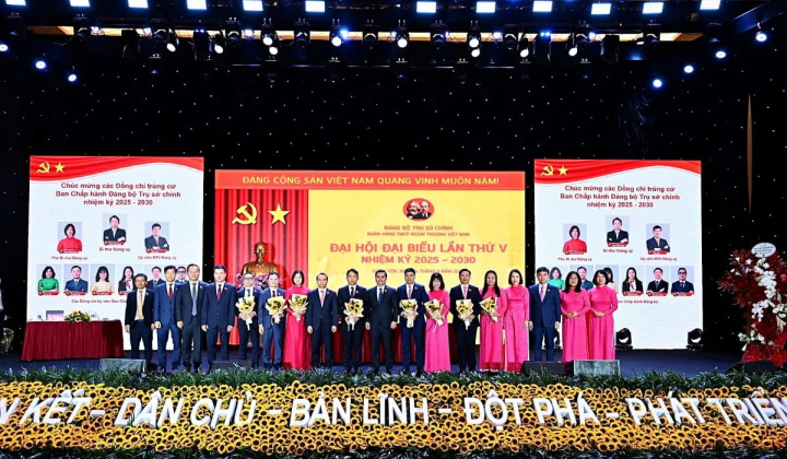 Đảng bộ Trụ sở chính Vietcombank tổ chức thành công Đại hội đại biểu Đảng bộ lần thứ V, nhiệm kỳ 2025