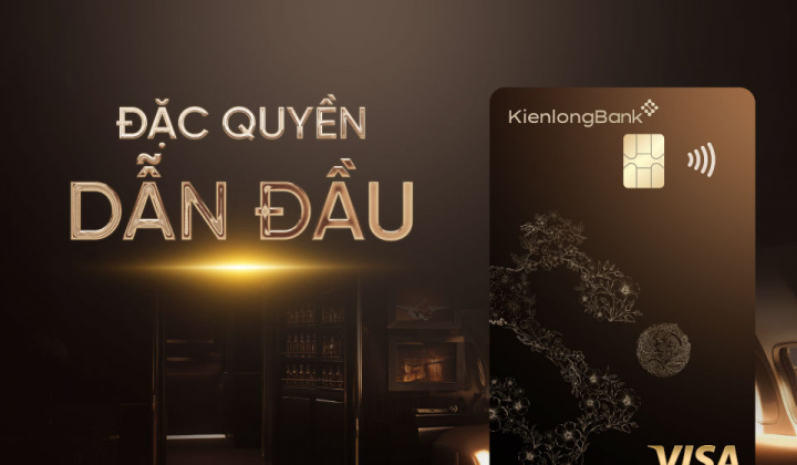 KienlongBank ra mắt thẻ tín dụng Visa Elite dành cho giới tinh hoa