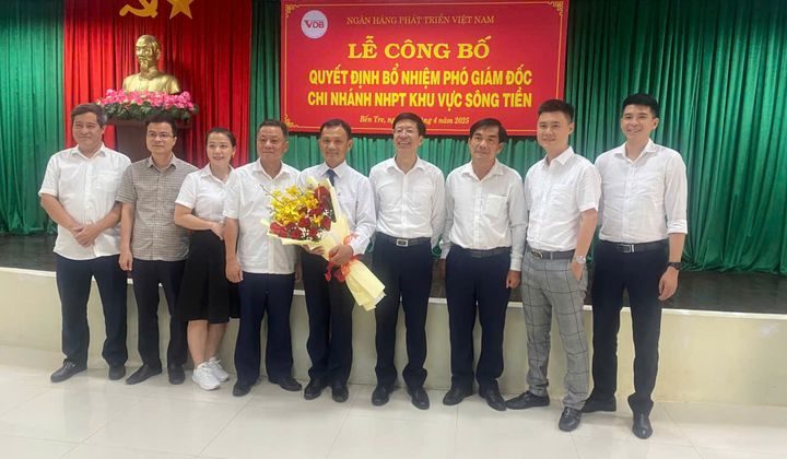 VDB công bố quyết định điều động, bổ nhiệm cán bộ