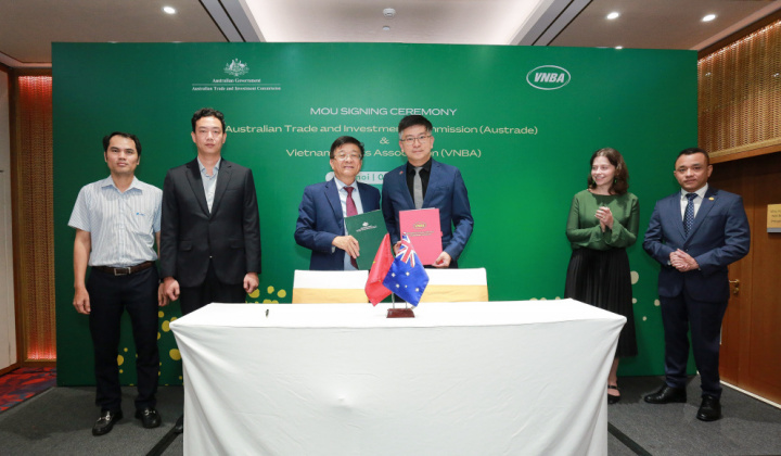 VNBA và Austrade ký biên bản ghi nhớ, hợp tác thúc đẩy phát triển Fintech