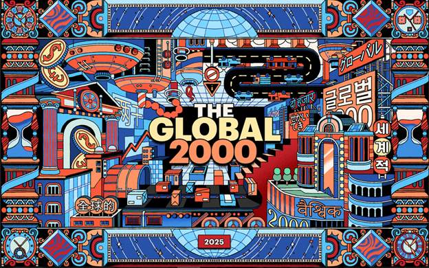 7 ngân hàng Việt Nam vào bảng xếp hạng Global 2000 năm 2025