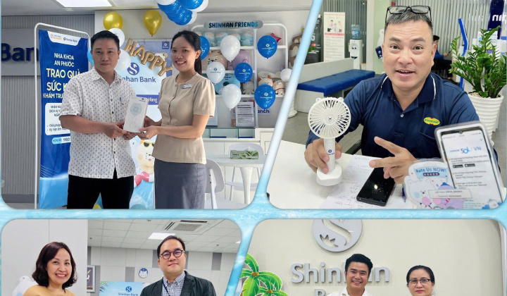 Đón hè sôi động cùng tuần lễ tri ân khách hàng tại ngân hàng Shinhan