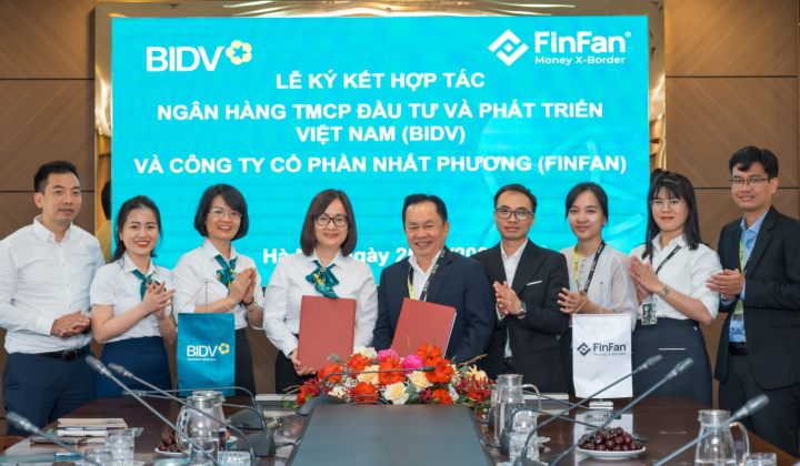 BIDV và FinFan hợp tác thúc đẩy các giải pháp thanh toán xuyên biên giới
