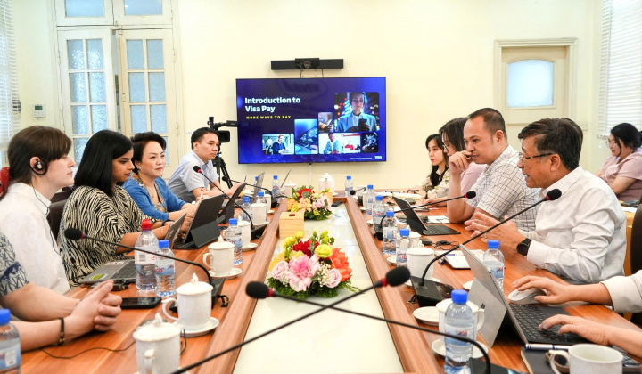 Hiệp hội Ngân hàng Việt Nam làm việc với Tổ chức thẻ Quốc tế Visa, thảo luận về phòng ngừa gian lận rủi ro thanh toán