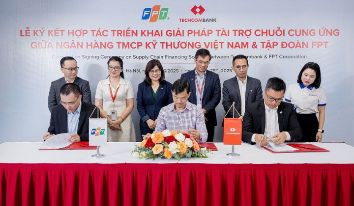 Techcombank hỗ trợ vốn cho hơn 11.000 cửa hàng thuộc Tập đoàn FPT