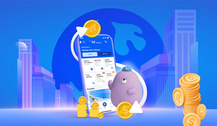 Shinhan Bank launches the online exchange money service on SOL app