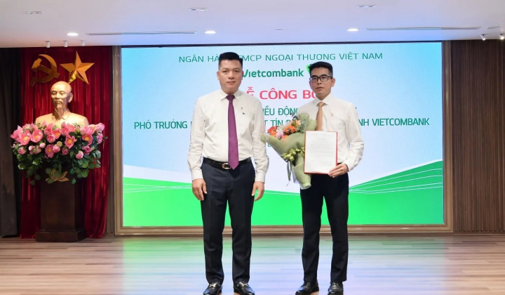 Vietcombank bổ nhiệm nhân sự chủ chốt cấp phòng tại Trụ sở chính