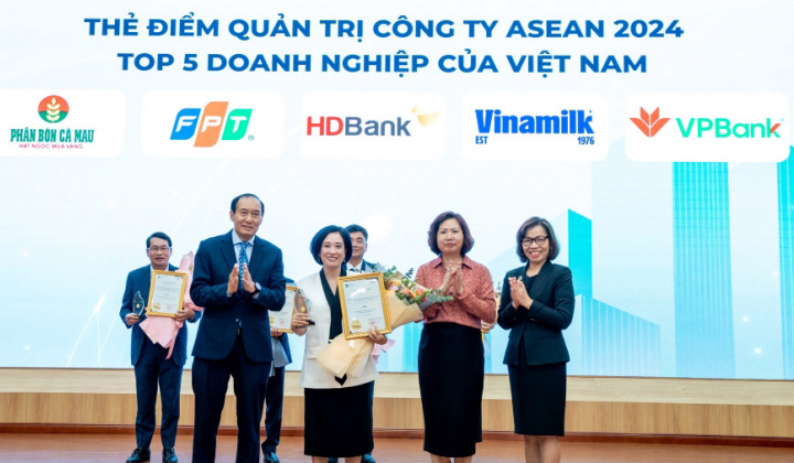 Tiên phong quản trị doanh nghiệp theo tiêu chuẩn quốc tế, VPBank lọt Top 5 Doanh nghiệp có kết quả đánh giá ACGS cao nhất Việt Nam