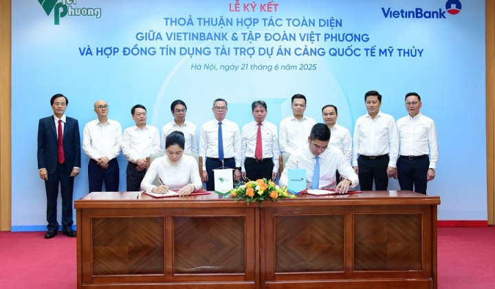 VietinBank tài trợ tín dụng dự án Cảng quốc tế Mỹ Thủy