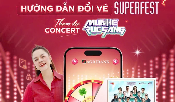 Agribank: Superfest 2025 đang bùng nổ - Sự kiện âm nhạc hè nóng nhất