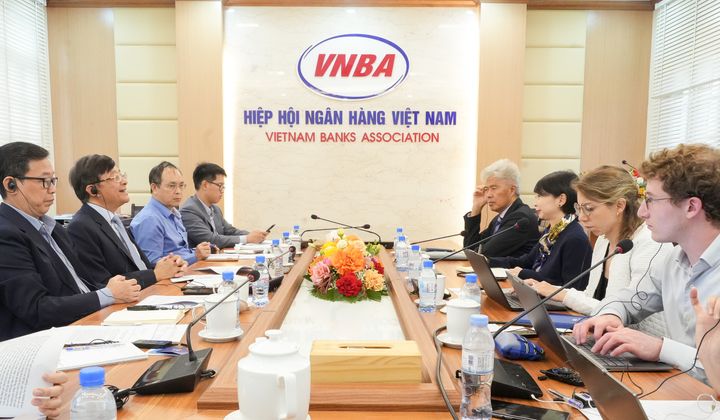 Phó Chủ tịch kiêm Tổng thư ký Nguyễn Quốc Hùng tiếp đoàn công tác DGA Group