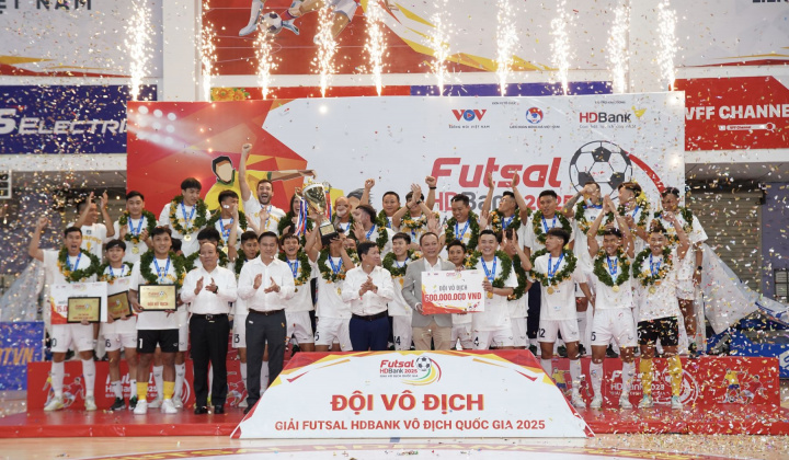 Hành trình gần một thập kỷ HDBank đồng hành Futsal Việt