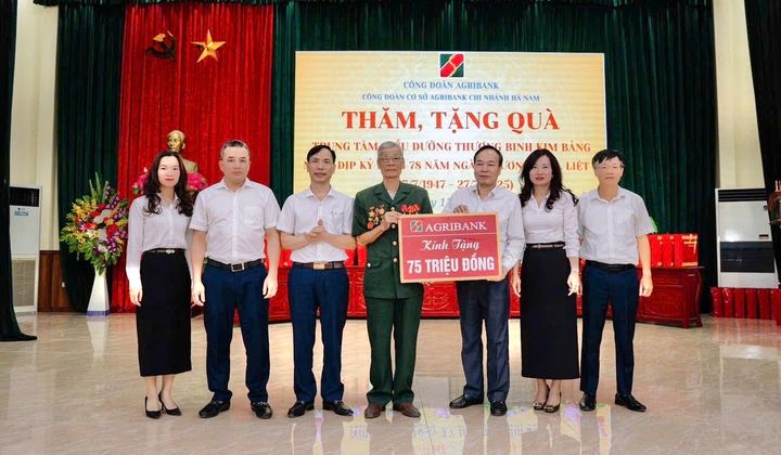 Công đoàn Agribank tri ân người có công, lan tỏa đạo lý “Uống nước nhớ nguồn”