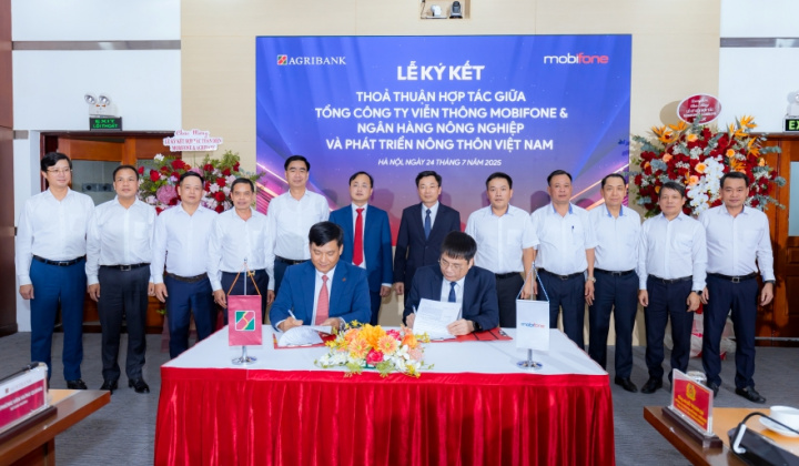 Agribank hợp tác toàn diện với MobiFone, đẩy mạnh chuyển đổi số
