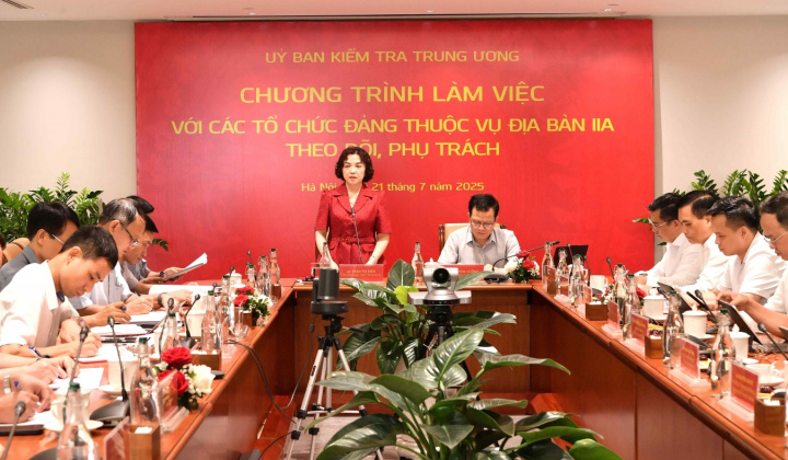 UBKT Trung ương làm việc với một số tổ chức đảng ngành Ngân hàng về công tác kiểm tra, giám sát
