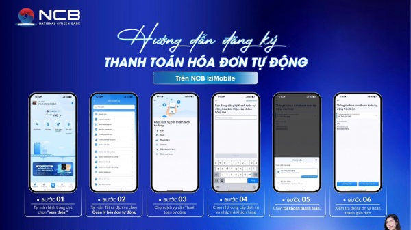 Thanh toán thảnh thơi, hoàn tiền cực hời với NCB iziMobile