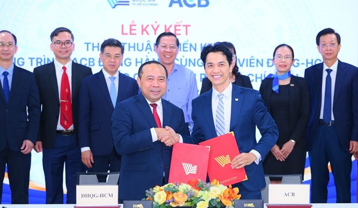 ACB hỗ trợ sinh viên Đại học Quốc gia TP.HCM vay học phí ưu đãi