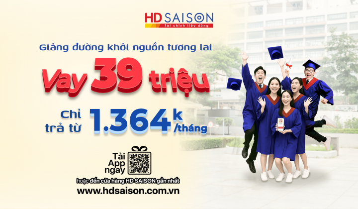 HD SAISON ra mắt gói vay học phí dành cho sinh viên