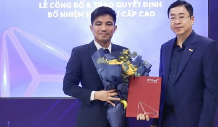 BVBank bổ nhiệm Giám đốc Khối Khách hàng cá nhân và Thị trường tài chính