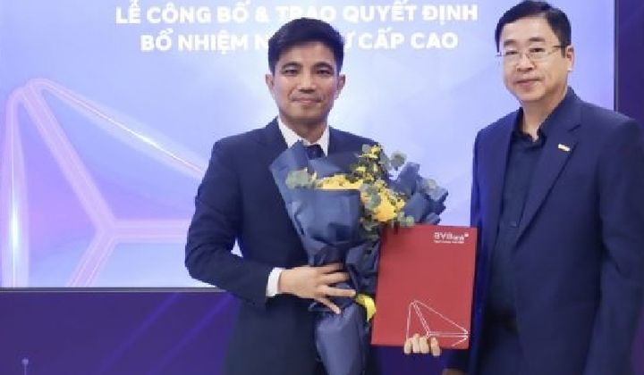 BVBank bổ nhiệm Giám đốc Khối Khách hàng cá nhân và Thị trường tài chính