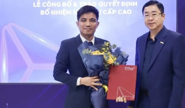 BVBank bổ nhiệm Giám đốc Khối Khách hàng cá nhân và Thị trường tài chính