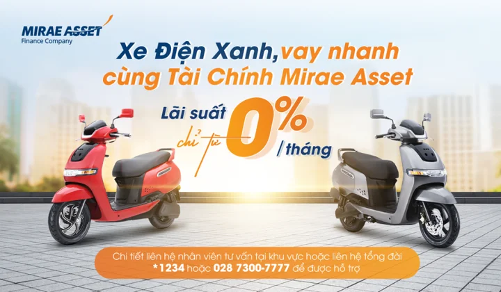 MAFC triển khai gói vay ưu đãi hỗ trợ khách hàng mua xe điện