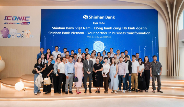 Ngân hàng Shinhan Việt Nam – Đồng hành cùng hộ kinh doanh