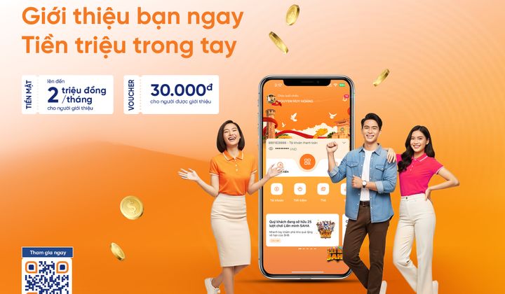 “Giới thiệu bạn ngay - Tiền triệu trong tay” cùng SHB SAHA