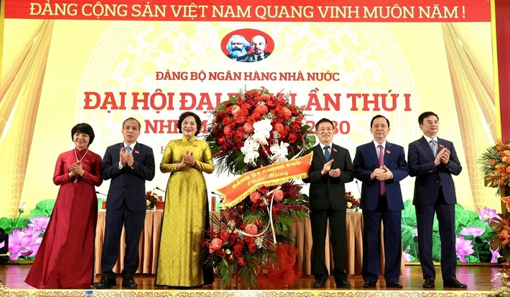 Khai mạc trọng thể Đại hội Đảng bộ Ngân hàng Nhà nước lần thứ I