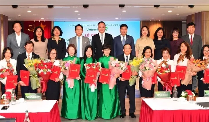 Vietcombank bổ nhiệm lãnh đạo tại Trụ sở chính, VCBNeo và TP.HCM