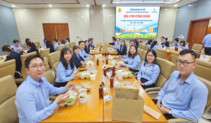 “Bữa cơm Công đoàn” SaiGonBank gắn kết đoàn viên, người lao động
