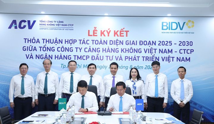 BIDV và ACV ký kết hợp tác toàn diện giai đoạn 2025 - 2030