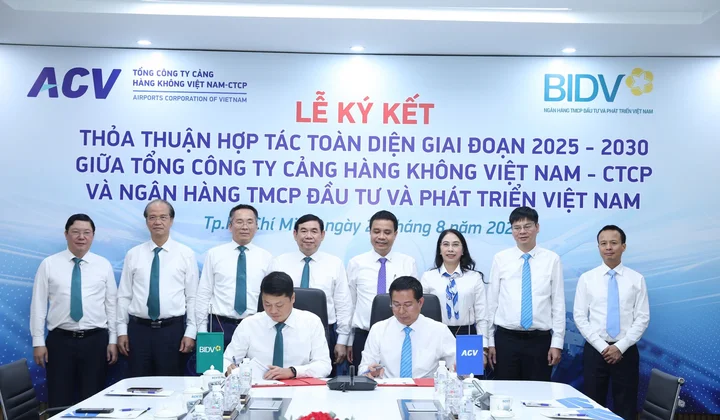BIDV và ACV ký kết hợp tác toàn diện giai đoạn 2025 - 2030