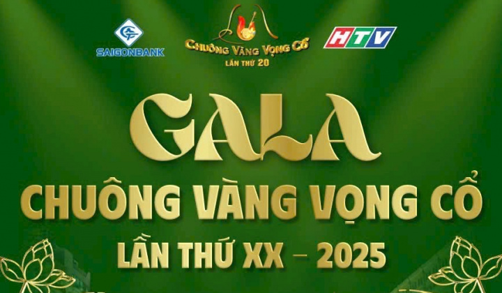 SaiGonBank đồng hành “Gala Chuông vàng vọng cổ lần thứ 20, năm 2025”