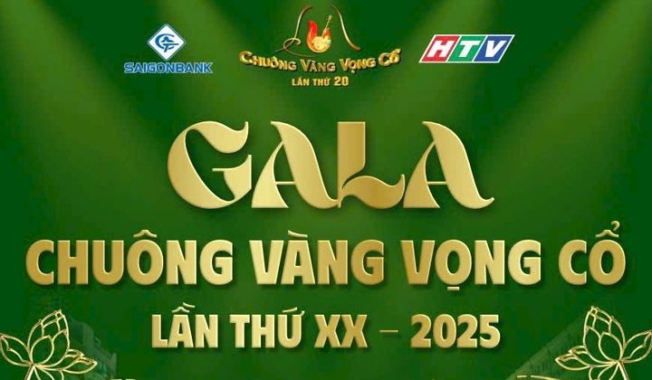 SaiGonBank đồng hành “Gala Chuông vàng vọng cổ lần thứ 20, năm 2025”