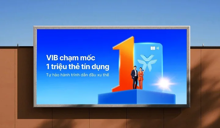 VIB dẫn đầu thị trường với hơn 1 triệu thẻ tín dụng