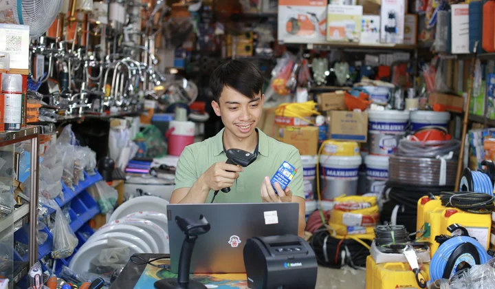 Vietcombank hỗ trợ hộ kinh doanh chuyển đổi số theo Nghị định 70