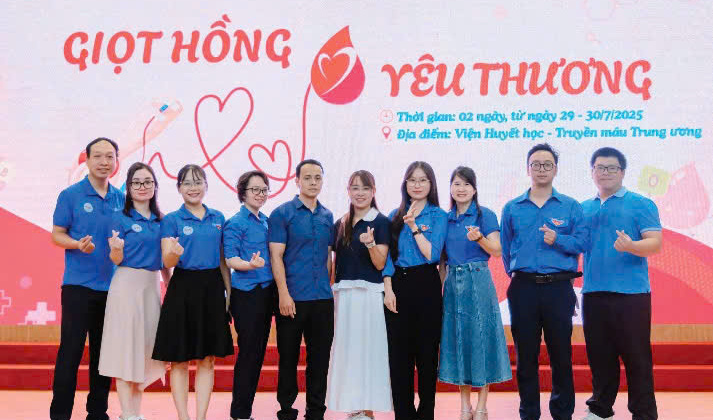 Đoàn Thanh niên VDB chung tay "Giọt hồng yêu thương" 2025