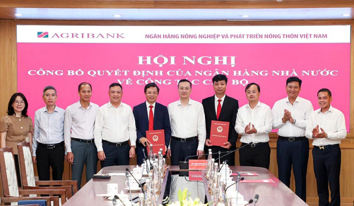 Agribank tổ chức Hội nghị công bố Quyết định của Thống đốc NHNN về công tác cán bộ
