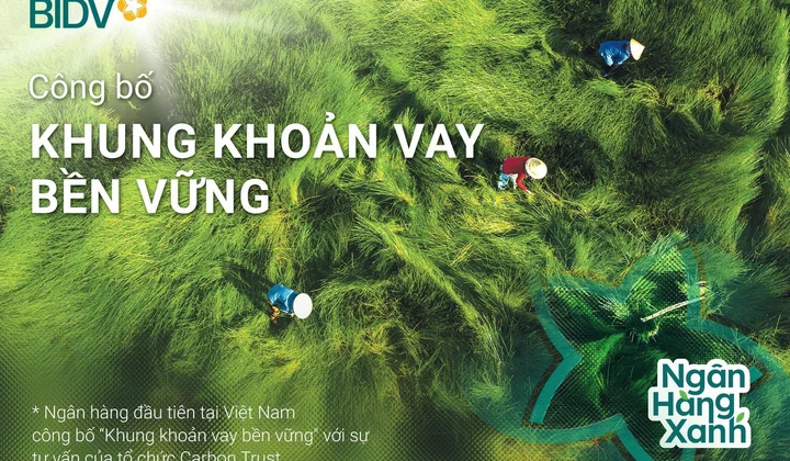 BIDV giữ vững Top 20 cổ phiếu phát triển bền vững Việt Nam