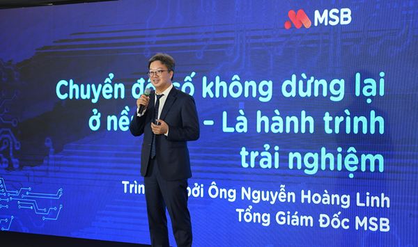 MSB đầu tư công nghệ, nâng trải nghiệm khách hàng lên tầm cá nhân hóa
