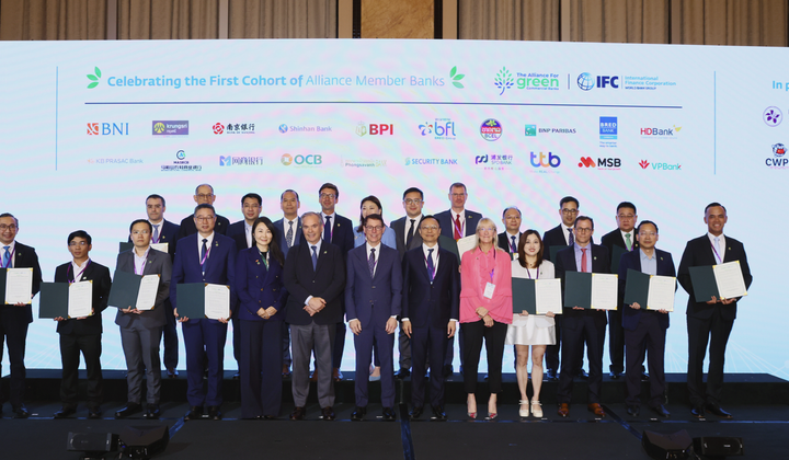 HDBank, OCB, MSB, VPBank tham gia liên minh ngân hàng xanh toàn cầu