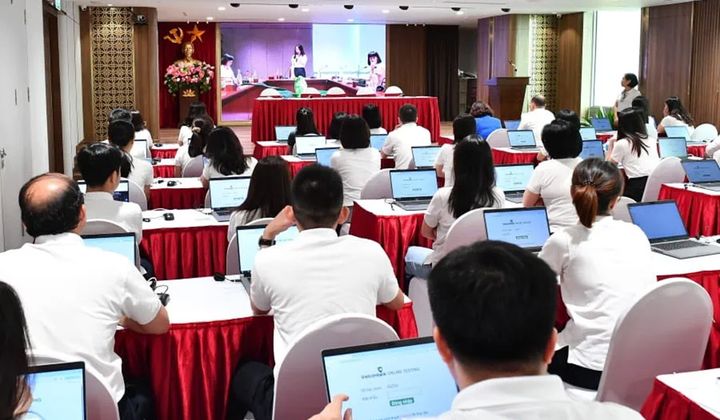 Vietcombank tổ chức Vòng 1 Chương trình Thi nghiệp vụ Khối Nhân sự năm 2025