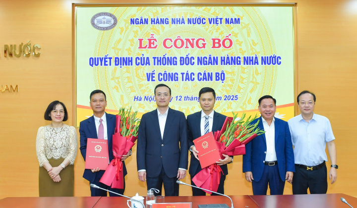 Công bố Quyết định bổ nhiệm 2 Phó Chánh Thanh tra Ngân hàng Nhà nước